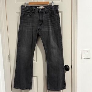 Levis 527 Jeans Men 33x30 Low Boot Cut Dark Wash Western Cowboy Workwear Outdoor